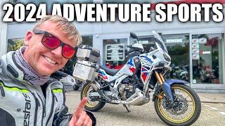First Ride on a Honda Africa Twin 1100 Adventure Sports 2024 102HP #Motovlog