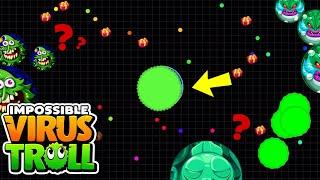 Agar.io Mobile - FREE MASS TROLL + VIRUS NINJA + insane HIGHSCORE DESTRUCTION - Agar.io Mobile