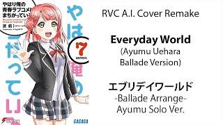 RVC A.I. Cover Remake Everyday World Ballade Arrange - Ayumu Uehara VA Aguri Ōnishi