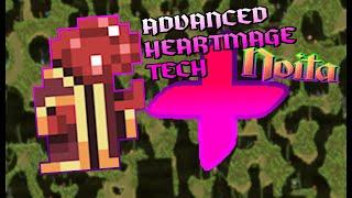 Noita New ADVANCED HeartMage HUGE HP Trick  AKA - HeartMage+