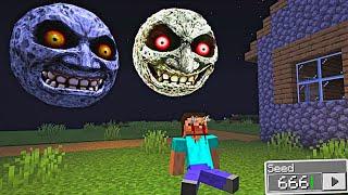 MINECRAFT MOST SCARY SEEDS   Minecraft Lunar Moon 