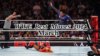 WWE Best Moves of 2024 March