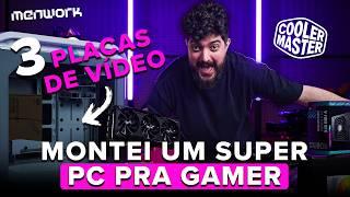 MELHOR COMPUTADOR PARA EDITAREXPORTAR VÍDEO  Montei um SUPER PC para EDIÇÃO DE VÍDEORENDER