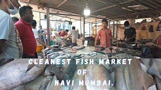 The Cleanest Fishmarket of Navi Mumbai. Kalamboli Fish Market. फ़िश मार्केट.  INDIA BAZAAR.