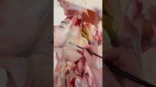 Abstracting florals#art