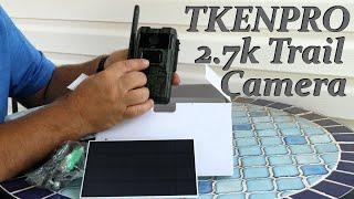 TKENPRO 2.7K Trail Camera with Night Vision Motion Activated