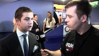 CALUM MACNAB INTERVIEW FOR iFILM LONDON  OUTSIDE BET UK PREMIERE