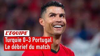 Turquie 0-3 Portugal  Le débrief de la victoire maîtrisée des Portugais Euro 2024