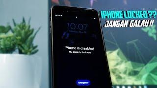 Cara Membuka Iphone Yang Terkunci IPHONE DISABLED dan UNLOCK Apple ID 