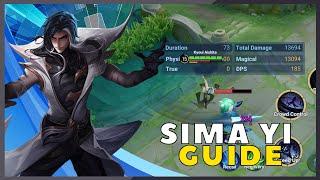 Basic Sima Yi Guide  Honor of Kings