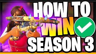 SEASON 3 How To Win Zero Build - Step by Step Guide Fortnite Tips & Tricks