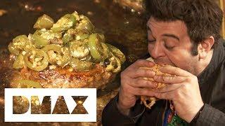 Adam Dares To Try Out The Burger From Hell  Man V Food
