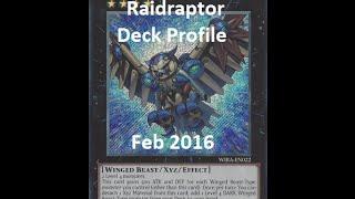 Raidraptor deck profile force strix flies into the TCG