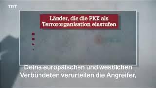 Die PKK wird von der Türkei den USA und der EU als Terrororganisation eingestuft.  Die marxistisch