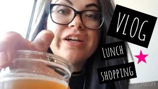 Public vlog #2  Mod pizza Thrifting grocery shopping 