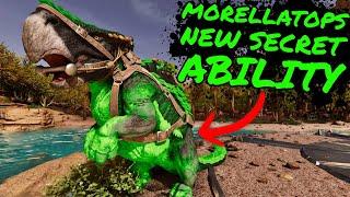 Morellatops NEW SECRET ABILITY Scorched Earth Ark Survival Ascended