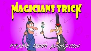 Magicians Trick  By Frame Room Animation