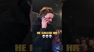 He calls HR in a rap battle  Shuffle T vs Shotty Horroh #battlerap #shorts