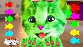 LITTLE KITTEN ADVENTURE GREEN SPECIAL - SUPER LONG KITTEN STORY AND ADVENTUROUS CARTOON JOURNEY