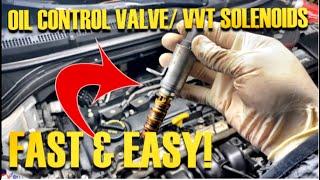 P0017 FIXED FAST & EASY 2017 HYUNDAI ELANTRA - VVT SOLENOIDS  OIL CONTROL VALVE REPLACEMENT EASY