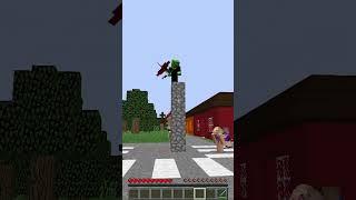 Why girls FALL IN LOVE with MIKEY in Minecraft  #maizen #minecraft #jj #funny #mikey #memes