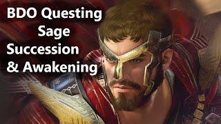 BDO Questing Sage Succession & Awakening