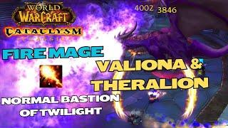 Theralion and Valiona - Fire Mage PoV - Normal Bastion of Twilight - WoW Cataclysm Classic