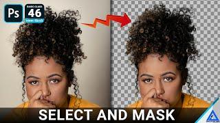 Cut out Hair useing Select and Mask - Photoshop Basic 2020 in Hindi