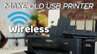 Convert USB Printer to WiFi Printer Print from mobile and any Device over Wi-Fi  Print server