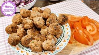 Keftedakia - Greek meatballs Κεφτεδάκια #mimisrezepte