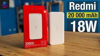 ОБЗОР XIAOMI REDMI POWER BANK 20000 mah  - 18W