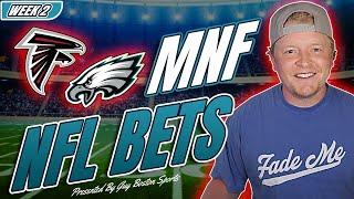 Falcons vs Eagles Monday Night Football Picks  FREE NFL Best Bets Predictions and Player Props