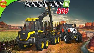 Selling Wood and Planting Sugarbeat  Farming Simulator 18 Gameplay