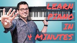 Learn Piano In 4 Minutes