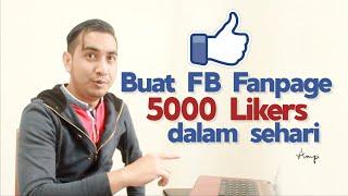 Cara buat Facebook PAGE dengan 5000 LIKES dalam masa SEHARI  ENG subs