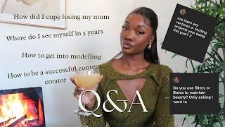 UPDATED GET TO KNOW ME Q&A How to get into modelling losing my mum MY OWN EDIT 
