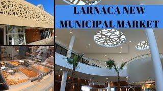 A look around the new municipal market in Larnaca Cyprus.