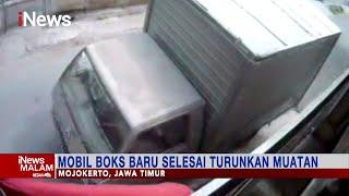 Detik-Detik Pengendara Sepeda Motor Tabrak Mobil Box Korban Tewas #iNewsMalam 2608