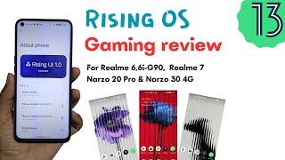 Rising OS full Gaming review for Realme RM6785 devices