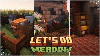 Lets Do Meadow Minecraft Mod Showcase  New Mobs Cheeses & Farming  Forge & Fabric 1.191.20.1