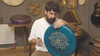 How to Make a Air Frame Drum?  Handmade Bendir  Shaman Drum  4K