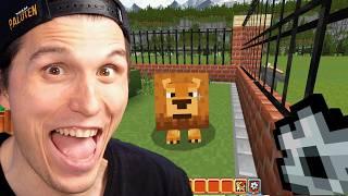 Ich baue einen ZOO in Minecraft Löwen fressen meine Elefanten