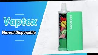 Vaptex Marvol Rechargeable Disposable Kit 6000 Puffs