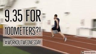 Can I run 9.35 for 100 meters? FLYING 20m SPRINTS #WorkoutWednesday