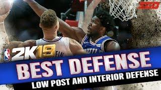 NBA 2K19 Defense Tips Low Post Defensive Tutorial