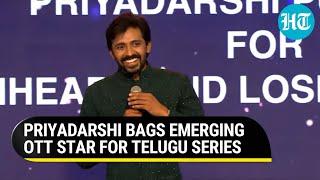 Priyadarshi bags emerging OTT Star for Telugu series  OTTplay AWARDS 2022
