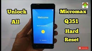 Micromax Q351 Hard ResetAll Unlock Easy Solutions