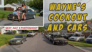 Waynes Cookout and Cars 2023 Featuring AJ and Bear Photoshoot