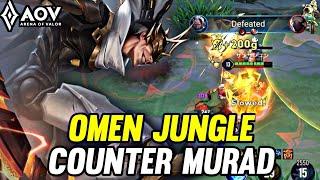 AOV  OMEN GAMEPLAY  COUNTER MURAD - ARENA OF VALOR LIÊNQUÂNMOBILE ROV