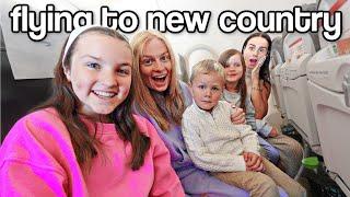 FLYING TO A NEW COUNTRY WITH 4 KIDS  Family Fizz